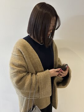 ニコフクオカヘアーメイク(NIKO Fukuoka Hair Make) [NIKO]グレージュカラー ベージュカラー 透明感カラー