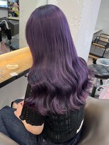ベレーザ 渋谷(BELEZA)&nbsp;9136パープルブラックラベンダーパープルレイヤーワンホンヘア