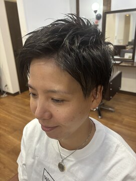 フラワー(flower) ショートウルフ