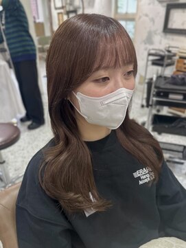 サンバイセライロ 千葉(SAN. by celilo) 韓国レイヤー くびれ巻き 似合わせカラー