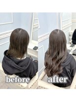 コットン 新宿&nbsp;グラデーションブラウン