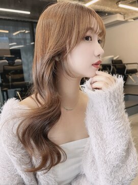 エヌアイ オモテサンドウ(ni omotesando) 憧れ韓国くびれヘア/顔まわりカットレイヤーカット艶髪黒髪