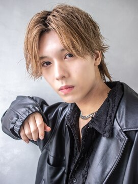 エイトメン 池袋店(EIGHT MEN) 【EIGHTMEN池袋店】センターパート ×アッシュブラウンカラー