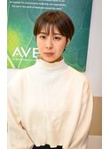艶めくナチュラルショート