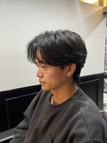 プラウド(PROUD) ニュアンスパーマ/ビジネススタイル/田町/理容室/メンズパーマ