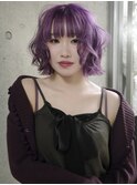【表参道】パープル、ブリーチ、ラベンダー