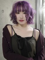 【表参道】パープル、ブリーチ、ラベンダー
