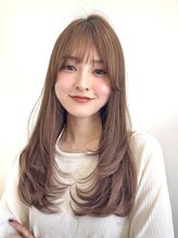 アビー(ABBEY3) レイヤーカットミディアムレイヤー顔周りレイヤーロングレイヤー
