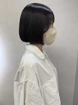 トレヘアー 京都 烏丸(tRe hair) 切りっぱなしBob