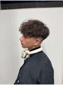 パーマ/メンズ/刈り上げ/眉毛/ツイスト