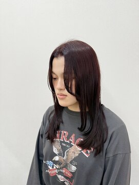 ルプラ アンテ(le-pla Ante) ナチュラルレイヤー+ブラウンレッド