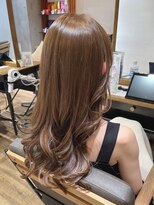 ヘアリゾート粋 新宿三丁目本店&nbsp;透明感ミルクティーブラウン/透明感/まろやか艶髪