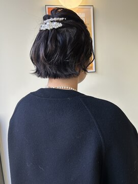 ヒントステーション(HINTSTATION) 〈浅草 半個室〉お呼ばれヘア