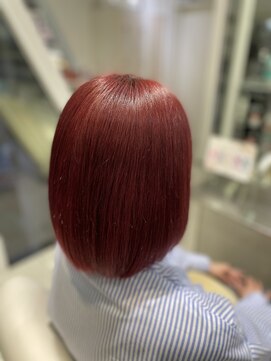 ヘアーラボ ノッシュ 唐人町店(Hair Labo Nosh) 【Nosh】カーディナルレッド