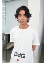 メンズレコ 渋谷(MEN'S LECO)&nbsp;メンズセンターパートパーマ