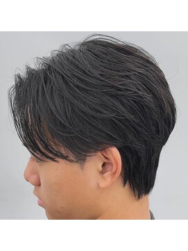 エクシア 名古屋店(EXCIA) 曲がる縮毛矯正で作るセンターパート