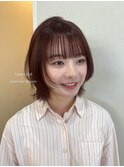 ふわっとくびれボブ