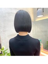 ロンドリゼル 札幌(Lond RiseL)&nbsp;マロンベージュ/オリーブグレー/ブリーチなし/ボブ/小顔札幌