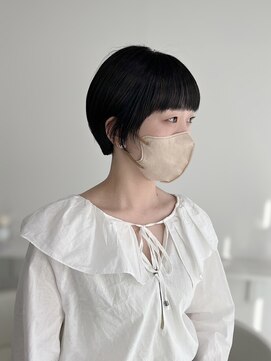 シュク 高円寺(SYUK) 丸みショート/髪質改善/似合わせカット【SYUK高円寺】kanna
