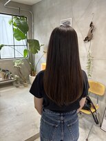 トラン(TRAN) 自然にまとまる艶髪|酸性ストレート