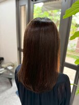 ベルポール(Bell port) 着物ヘア/大人ガーリー/ダークアッシュ/似合わせカット/芦屋駅