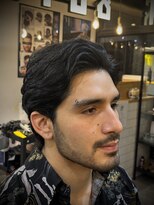 フランクスバーバーリザーブ 人形町店(FRANK’S BARBER RESERVE)&nbsp;MEN’S HAIR/サーフカール/刈り上げセンターパート/人形町