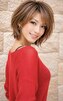 ナチュラルな動きの大人ボブスタイル☆