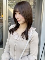 カウチソフ(kauti sofu)&nbsp;イメチェン/ピンクベージュ/アンブレラカラー/前髪/板橋