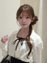 アヴソリューク(Absoluk)&nbsp;入社式　ヘアセット　ゆるふわくらげ