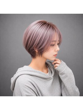 ピース バイ シータ(PEACE by CITA) 【KENJI】骨格ナチュラル×小顔見せラベンダーショート