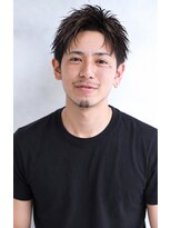 ブランニュー オーバー 難波店(Brandnew over)&nbsp;【Brandnew】メンズカット＿フェザーショート＿アップバング2