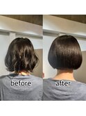 ヘアエステコース+カラー+カット・髪質改善・縮毛矯正・白髪染め