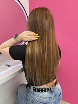 ロサ ファイブヘアー(Rosa..5Hair)&nbsp;複雑履歴からブラウン×ベージュの統一感スタイル☆
