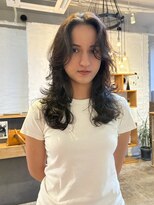 クラフト ヘア デザイン(CRAFT HAIR DESIGN) クセを活かしたレイヤースタイル