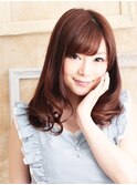 マシュマロのような柔らかさ☆ミディアムウェーブパーマ