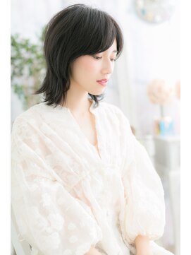 ヘアアンドビューティー ミック(Hair & Beauty miq) 外ハネ大人ハンサムミディa