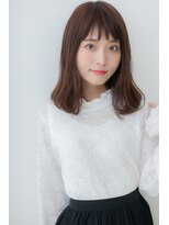 カバーヘア イヴ 戸頭店(COVER HAIR EVE) 大人可愛い毛先パーマローライト小顔セミディZ戸頭20代30代40代
