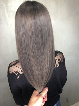 アンダーバーホワイトモデ 河内長野(_WHITE mode) アッシュ　グレージュ　ミルクティー　千代田×河内長野