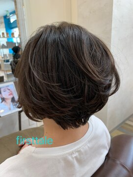 ファースト テイル(First tale) 前下がりショートヘア