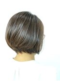 20代30代40代大人かわいい/アッシュ/ボブ/前下がり/ショート