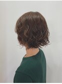 波ウエーブパーマ