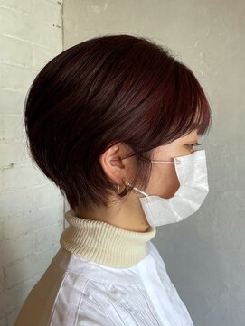 ベルビアンカ(Belle BIANCA) Belle BIANCA ハンサムショート/暖色カラー/ブリーチなしbyTOMOE