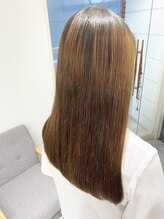 髪質改善縮毛矯正をされたお客様♪ after