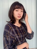 メモリー バイ インフィニティ(Memory by Infinity)&nbsp;【伸ばしかけ】くびれ外ハネミディ