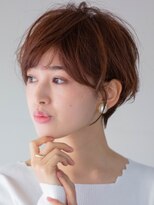 サーカス バイ ビュートリアム 青山(CIRCUS by BEAUTRIUM)&nbsp;マッシュショート 大人可愛い うる艶髪 暖色系カラー 30代40代