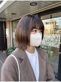 切りっぱなし外ハネボブ☆