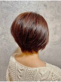 襟足スッキリショートボブ