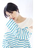 20代、30代、40代◎前髪なしハンサムショート