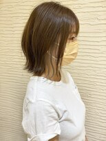 モリオ フロム ロンドン サッポロファクトリー店(morio FROM LONDON)&nbsp;【morio】札幌ボブ　ぱつっと波ボブ