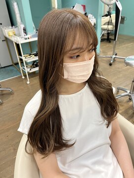 リーホリエ(Lee Horie) 【Rie】ブリーチなしベージュカラー